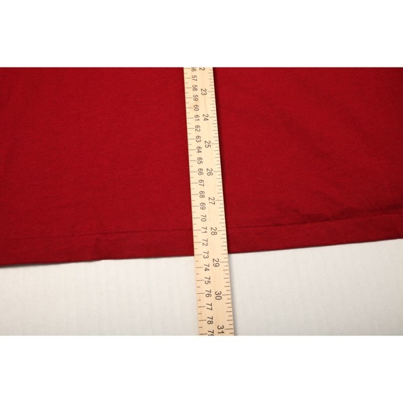 Polo Ralph Lauren Shirt Mens Large Red Crew Neck Long Sleeves Classic Fit * - Picture 11 of 12